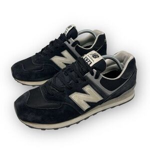New Balance 574 Black/Gray/Beige Shoes Men’s Size 11 (fits like 10.5…runs small)